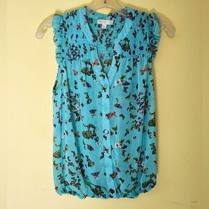 Large Love,Fire Women's Teal Blouse